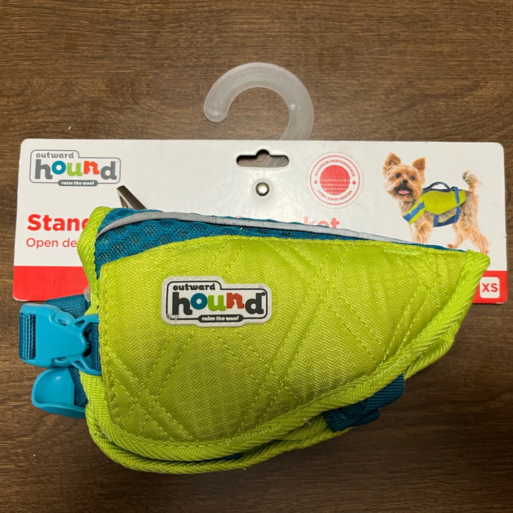 Outward hound standly dog life jacket xs